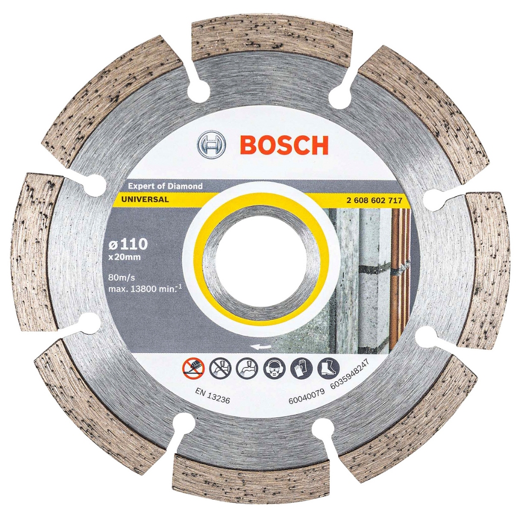 Disco Diamantado 110mm Bosch Universal Expert Segmentado para Construção em Oferta na Shopee