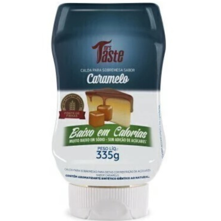 Calda Caramelo - Zero Açúcar Baixo Sódio (335g) Mrs Taste em Oferta na Shopee