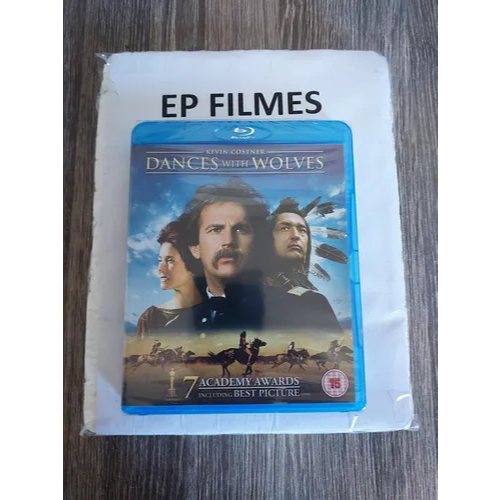 Blu Ray Dança Com Lobos - Legendado, Lacrado. 7 Oscars - Kevin Costner