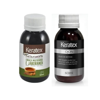 Óleo Capilar Bomba Fortalecimento + Oléo Ojon Keratex 60ml kit em Oferta na Shopee