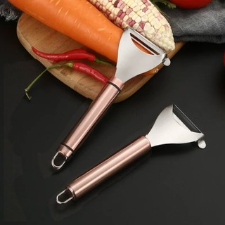 Descascador de Legumes Inox Rose Gold