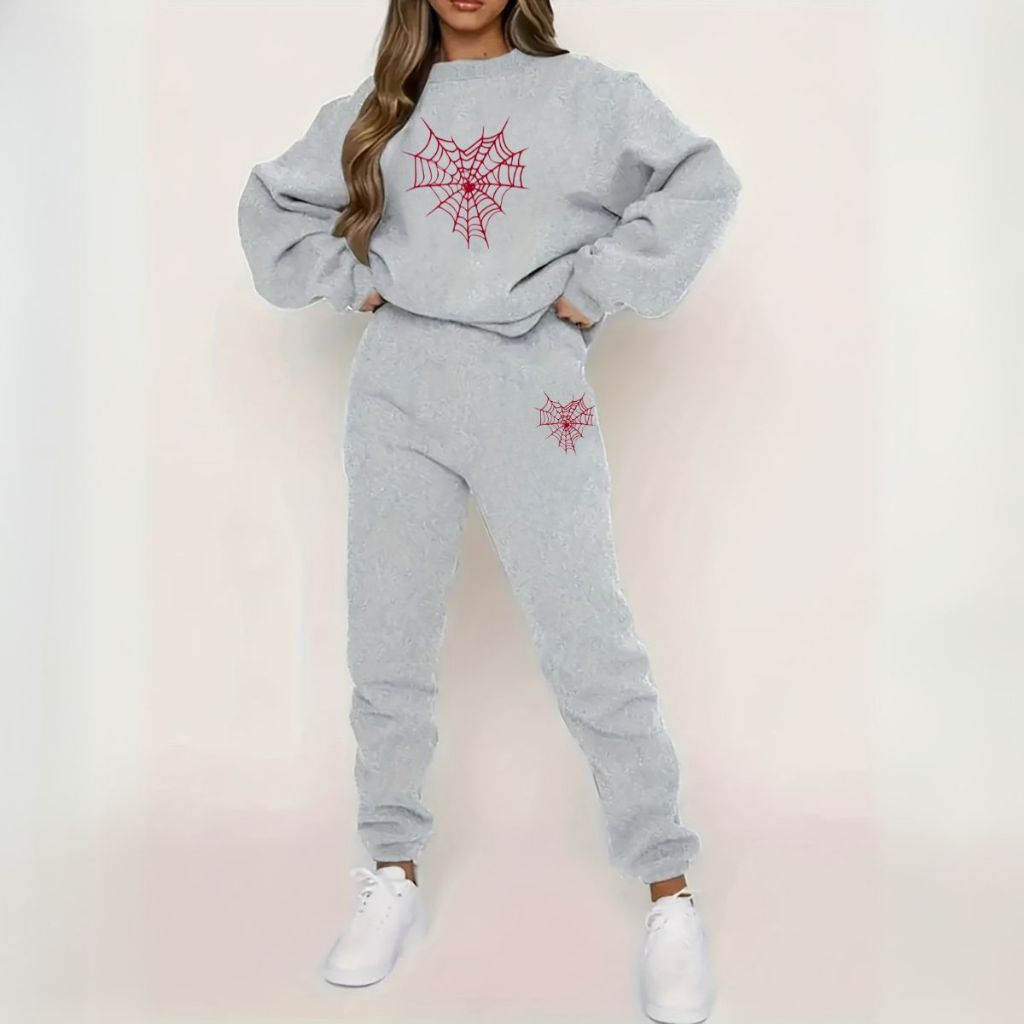 Conjunto Moletom Moda Unissex Tecido Flanelado Confortável Algodão Lançamento
