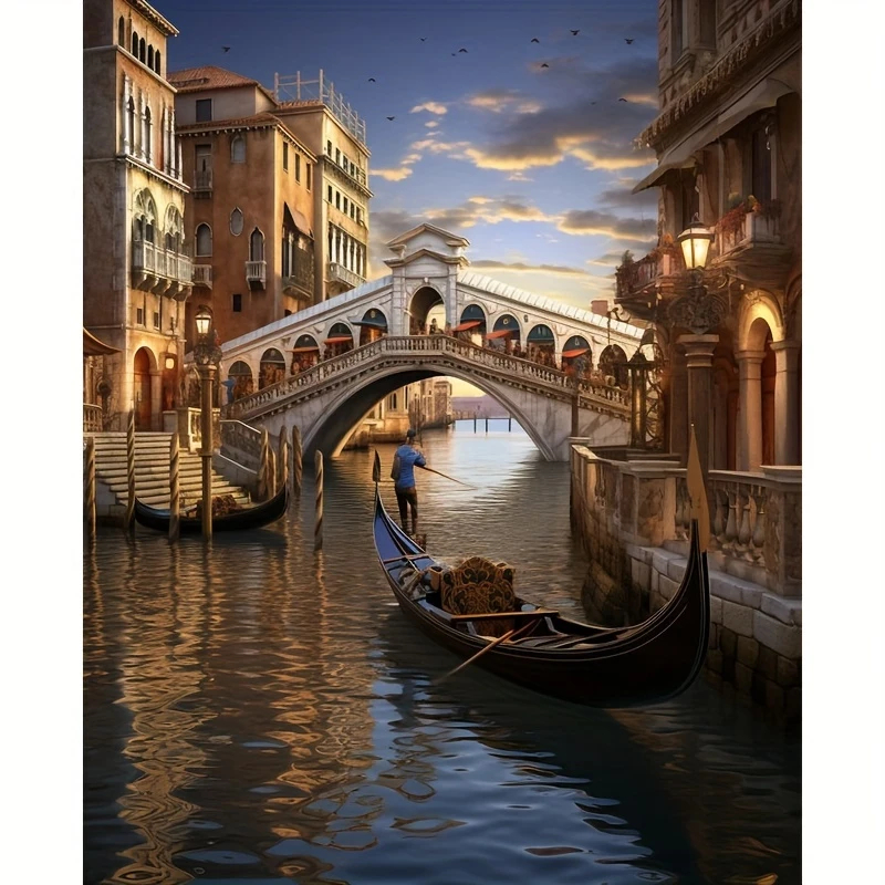 Kit Pintura por Números 40x50cm VÁRIOS MODELOS-Pintura Numerada- Tela,Tintas e Pincéis Inclusos!! kit para pinturasS