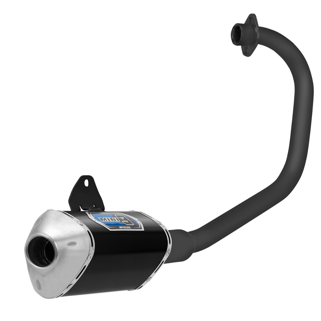 Escapamento Escape Moto Pro Tork Mini 3 Fan 160/ Cargo/ Start 160 2016 2017 Curva Preta