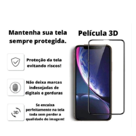 Kit Capa Aveludada + Película 3D ou Somente 1 Capa para Motorola Moto G15 Case Silicone - detalhe