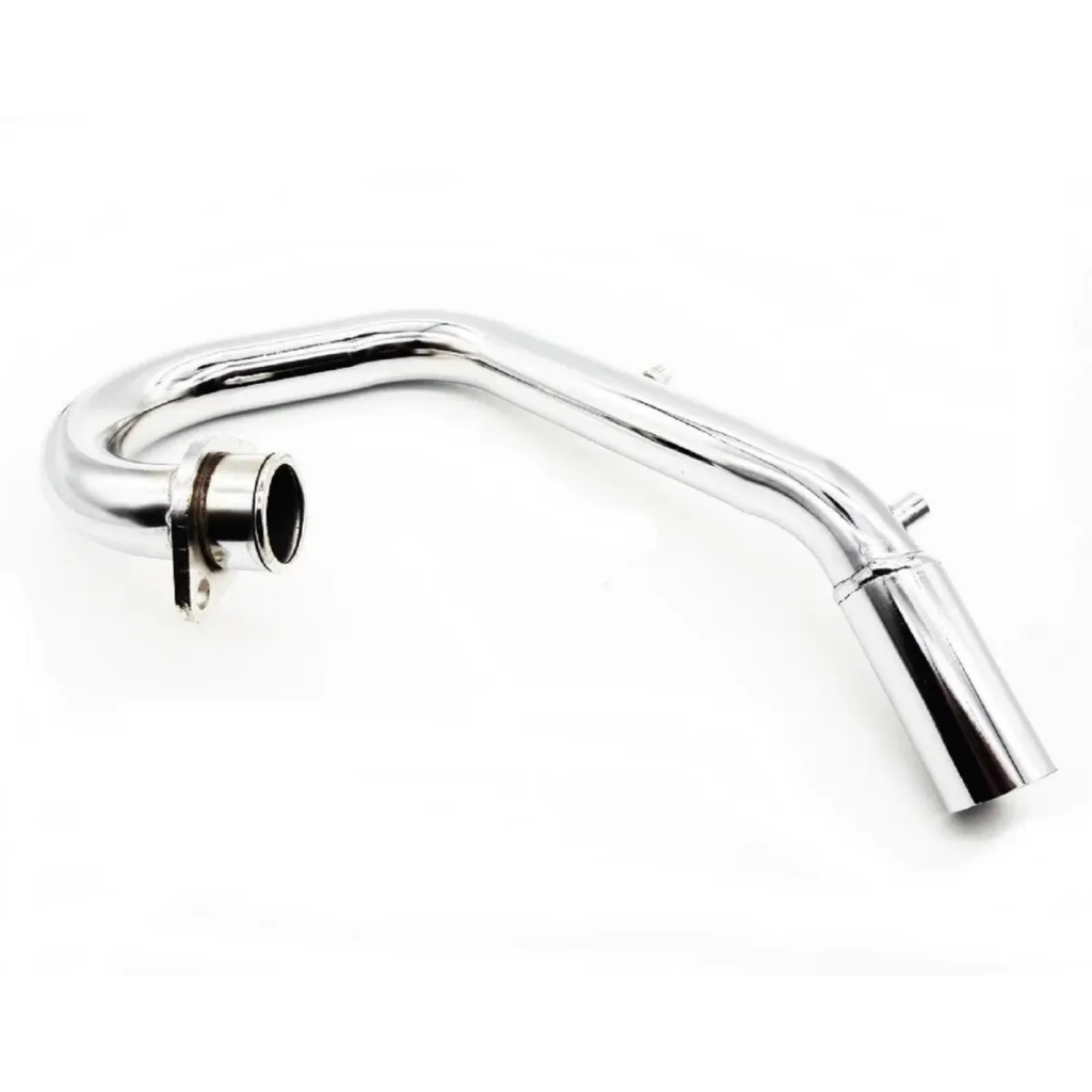 Tubo Curva Saída do Motor para XR 250 Tornado Ano 2002 a 2008 Própria para Instalação de Escapamento Esportivo