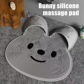 Tapete de Banheiro Antiderrapante Massageador Limpeza Pés Com Cerdas-OI-0380 em Oferta na Shopee
