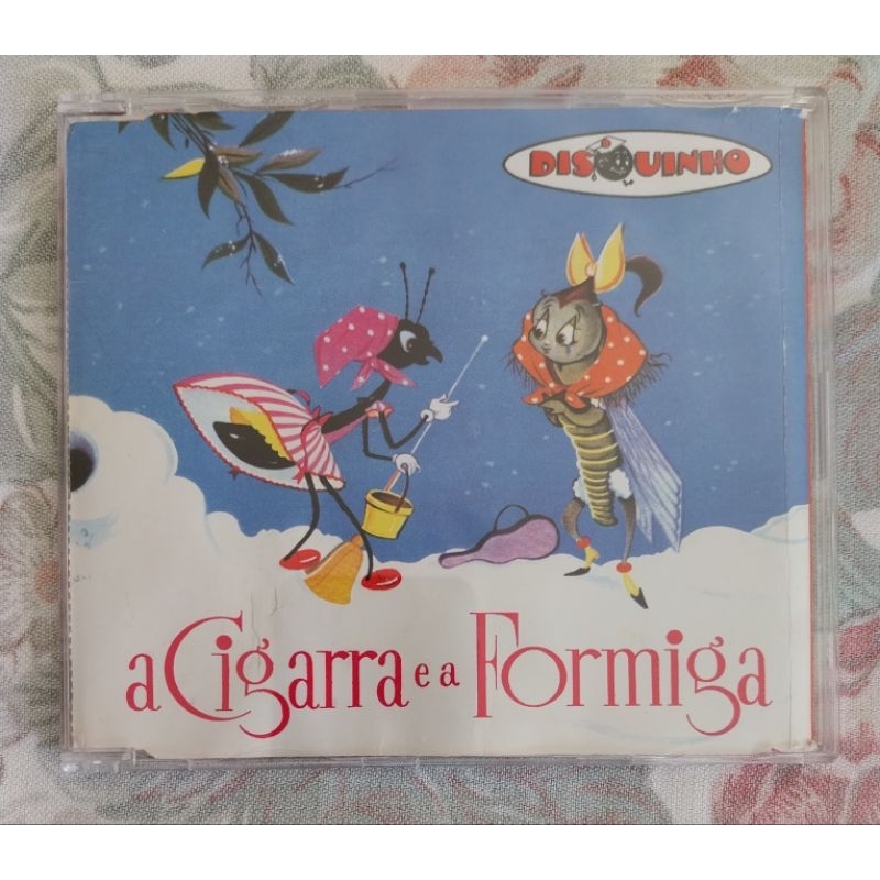 CD COLEÇÃO DISQUINHO  - A CIGARRA E A FORMIGA