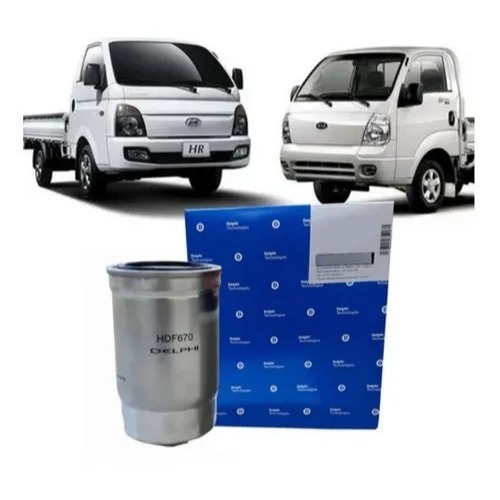 Filtro Combustível Hr K2500 16v 2013 2014 Delphi Original em Oferta na Shopee