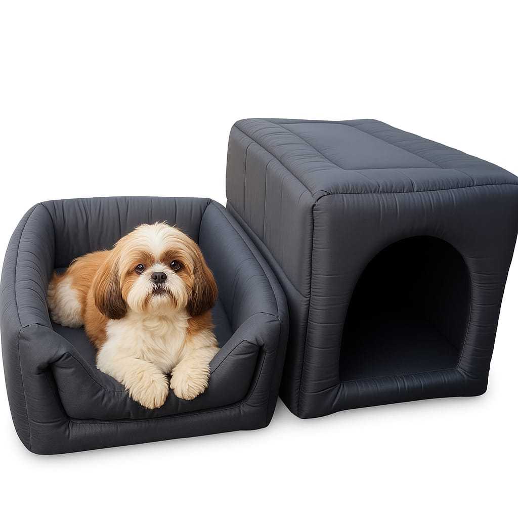 Cama para cachorro ou gato pet 2 em 1- sem estampa em Oferta na Shopee