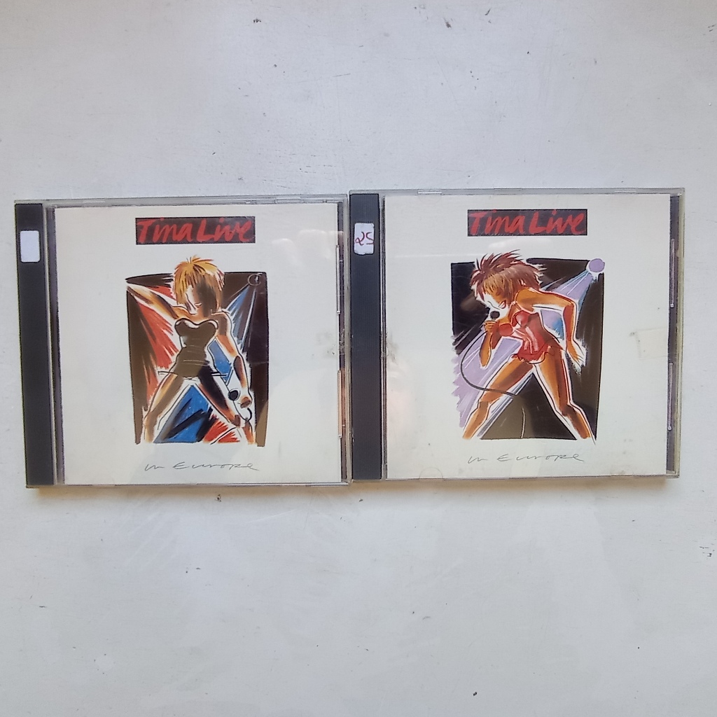 CD Tina Turner - Tina Live  In Europe - Disc 1 e 2 - 1988 - Importado