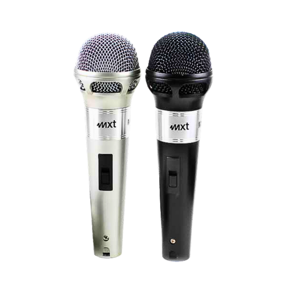 KIT COM 2 MICROFONES DINÂMICO COM FIO