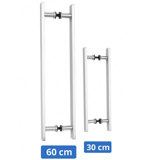 Puxador Barra Chata Alumínio Polido Auto Brilho Para Porta de Vidro Portões e Pivonte em Oferta na Shopee