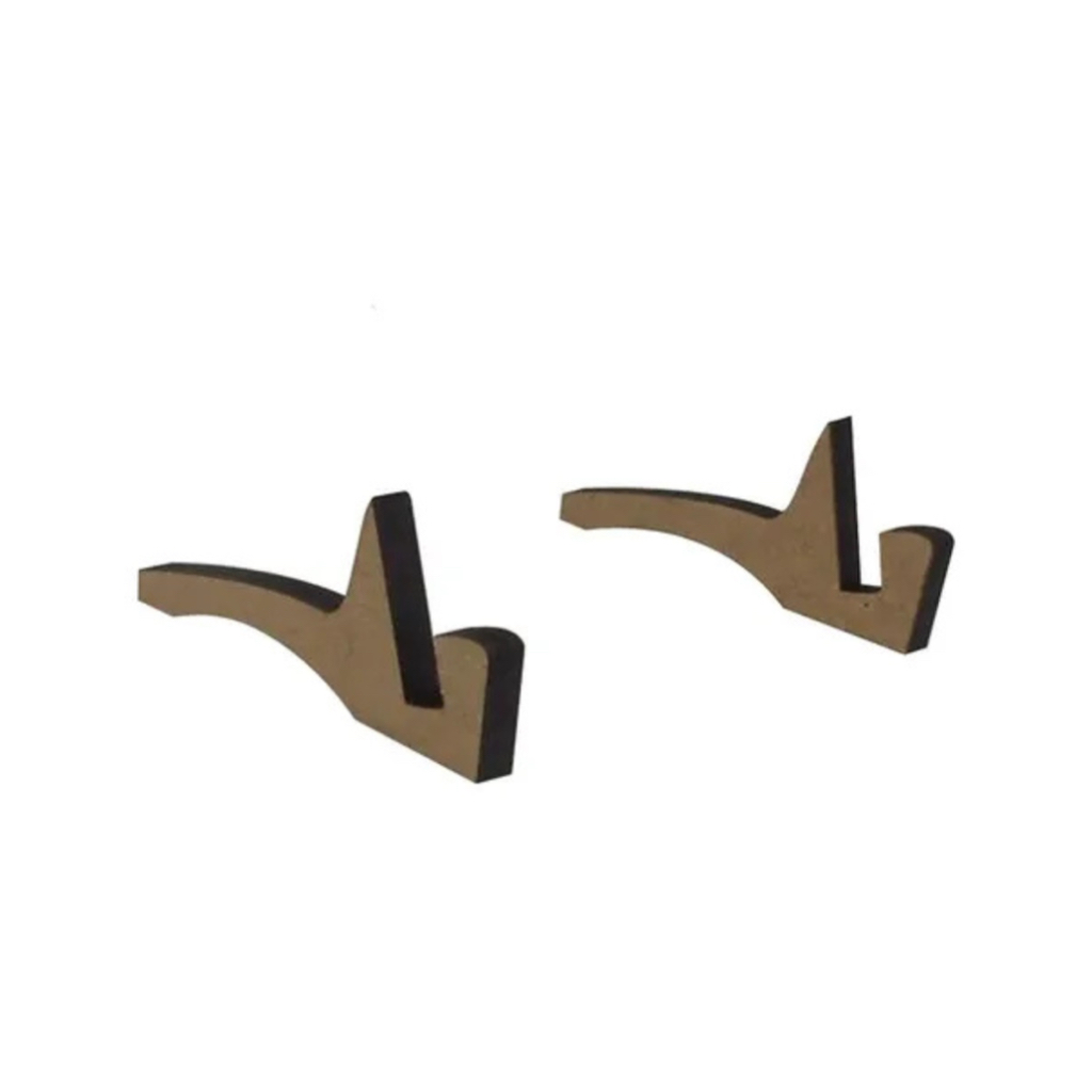 Pézinho Mdf Para Apoio De Itens Decorativos 100 Pares 1353