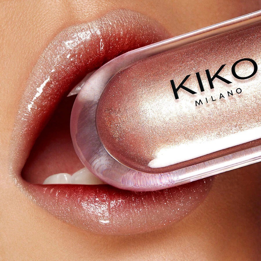 Gloss-Kiko Milano Lip Gloss 3D Hydra em Oferta na Shopee