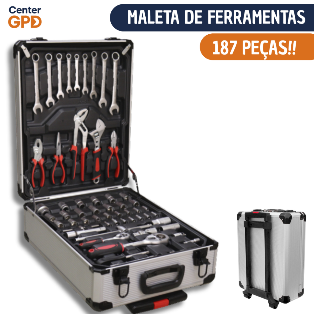 Caixa de Ferramenta Profissional Completa - Comprar com Melhor Preço em Ferramentas e Melhorias para a Casa