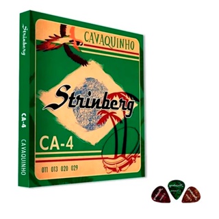Encordoamento Corda Strinberg Aco Cavaquinho Cavaco Ca4 em Oferta na Shopee