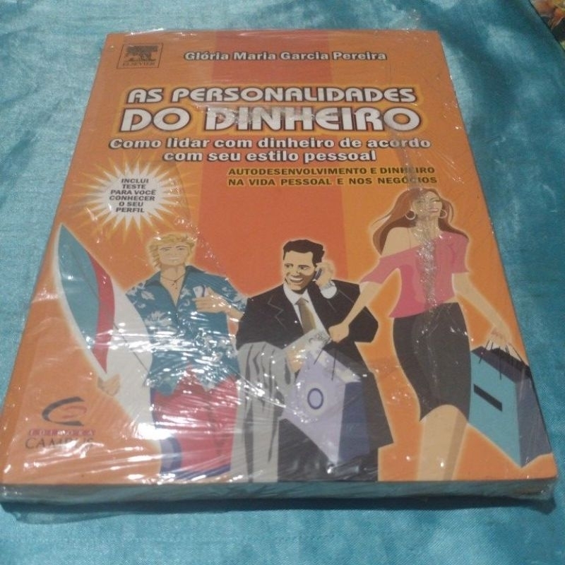 As Personalidades do Dinheiro (Como lidar com Dinheiro...) Glória Maria Garcia/ livro Novo/Lacrado