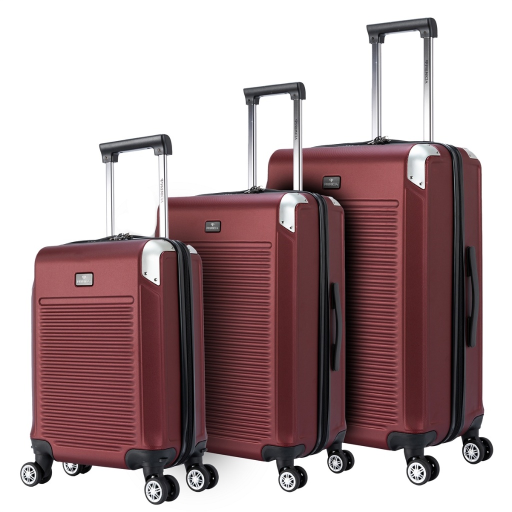 Kit 3 Malas De Viagem Tsa Bordo Anac Moderna Rodinha 360 Original Primicia