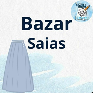 Saias Rodadas mini saia social de brechó / Bazar / Estampada / (Roupa Usada) em Oferta na Shopee