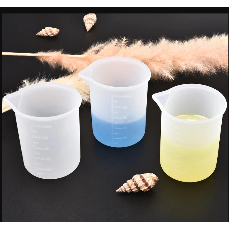 Copo de Silicone Medidor de Resina 100ml