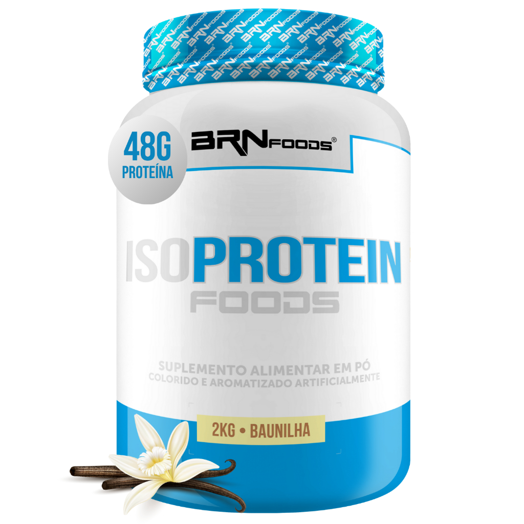 Whey Protein Iso Protein Foods - Definição e Performance  - BRN Foods em Oferta na Shopee