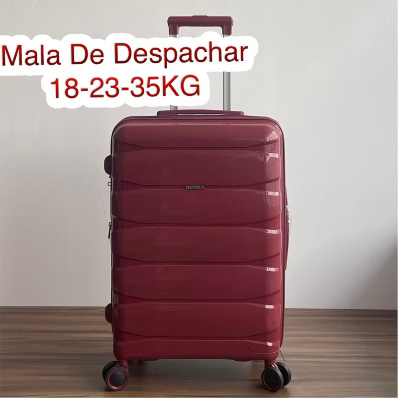 Mala De Viagem Despachar 18-35KG Expansível Zíper Dupla Material PP em Oferta na Shopee