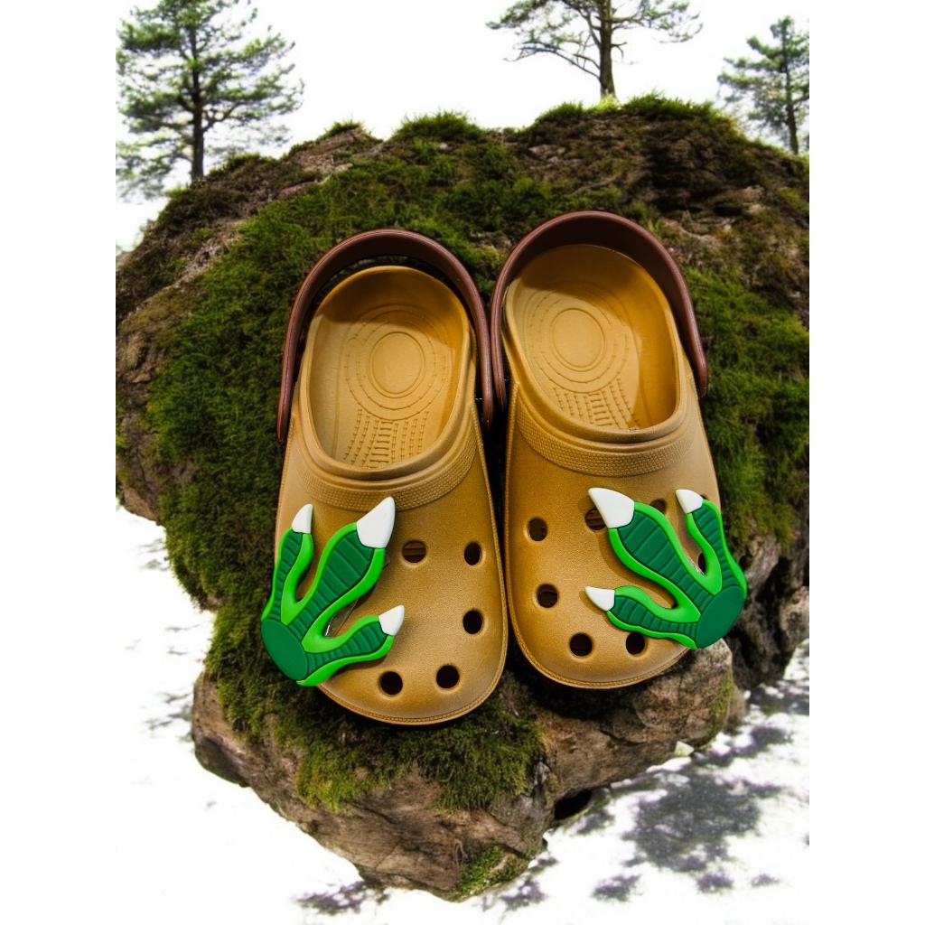 Babuche Papete Pikiboo Sandália Dinossauro Infantil Menino e Menina Escolar Leve Macia Confortável