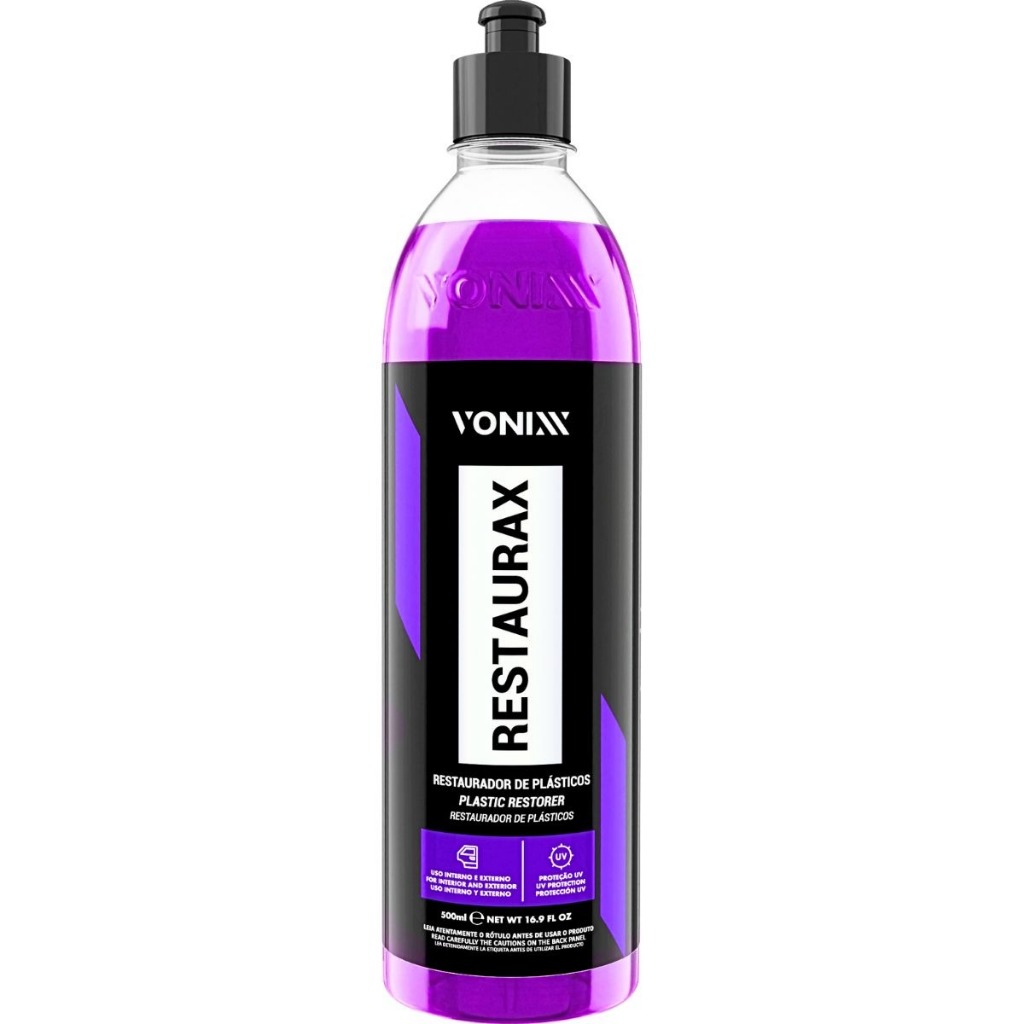 Restaurax Vonixx Restaurador De Plásticos Painel Revitalizador - 500ml em Oferta na Shopee
