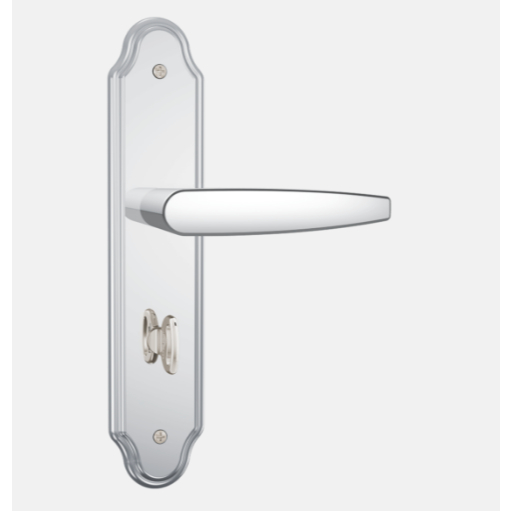 Fechadura BANHEIRO 823/33 Cromado Espelho de Inox STAM