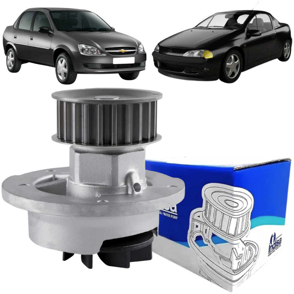 Bomba D'Água Indisa Para Chevrolet Tigra Corsa 1.0 1.6 1995 1996 1997 1998 1999 2000 2001 2002 2003 2004 2005 em Oferta na Shopee