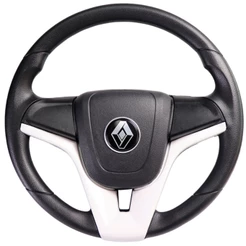 Volante Esportivo cruze grafite para renault Clio/Senic/Logan/Sandero/Megane/Kangoo