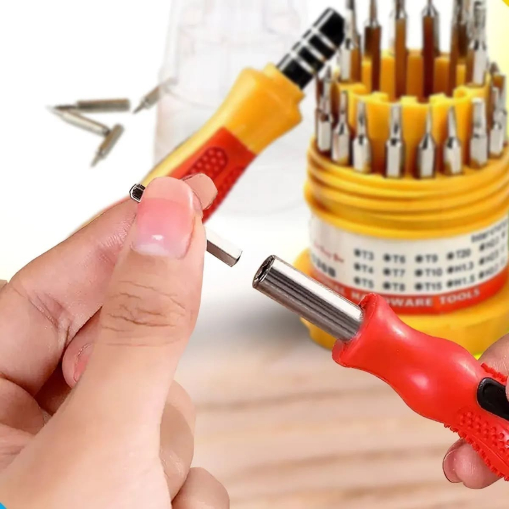 Kit Chave de Precisão - Kit ferramentas com 31pecas - Essencial