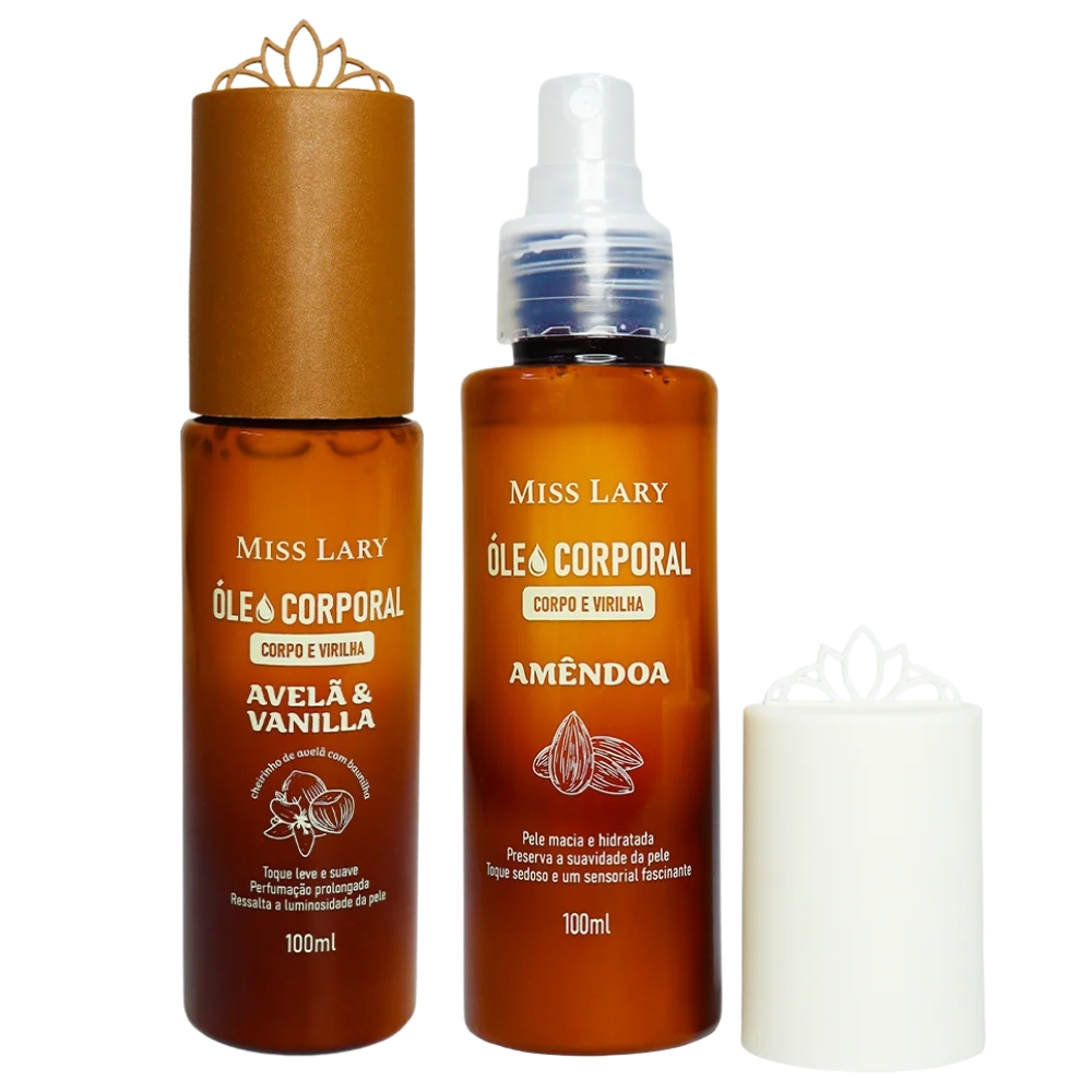 Óleo Corporal e Virilha Miss Lary em Oferta na Shopee