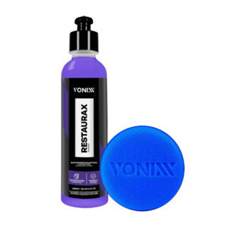 Restaurax Restaurador de Plásticos Vonixx 240 ML + Aplicador de Espuma em Oferta na Shopee