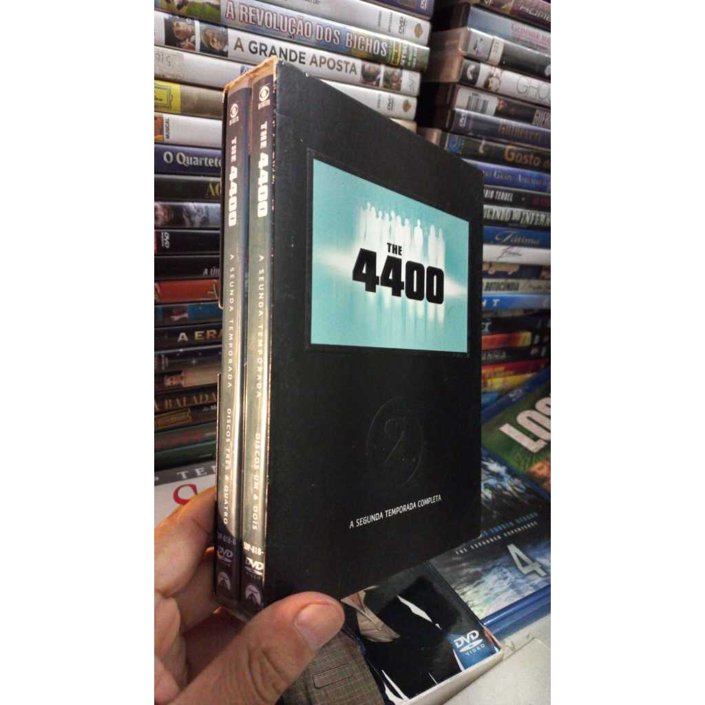 Box  Dvds The 4400- Segunda Temporada Completa - Excelente 4 Discos (Novo)