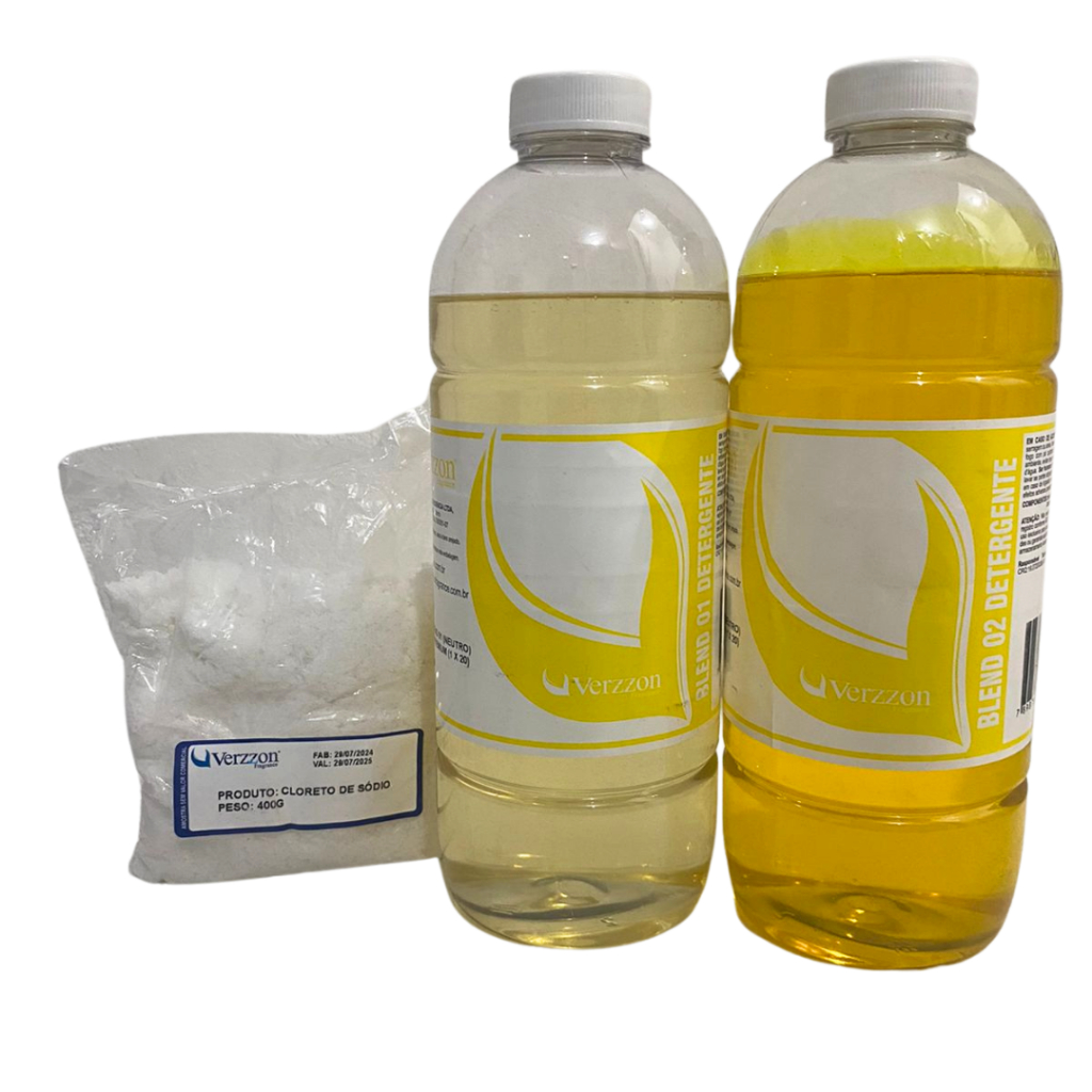 Base Kit Completo para 20L de DETERGENTE (lava louças) NEUTRO VERZZON em Oferta na Shopee