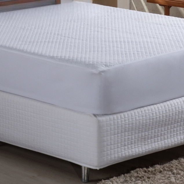 Protetor de colchão impermeável king size com elástico matelado capa king queen casal solteiro