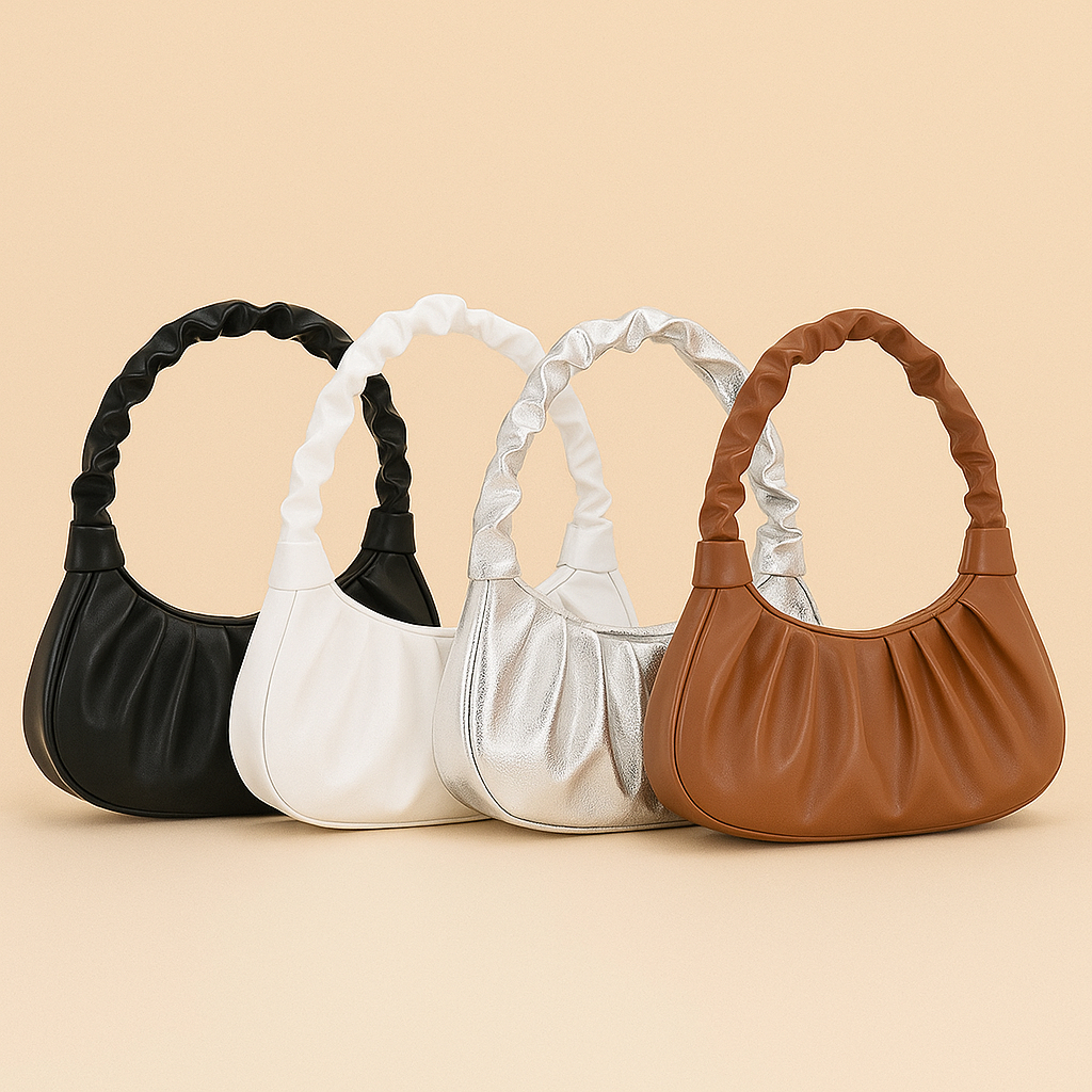 Bolsa de Ombro Baguete Nuvem Formato Meia Lua Festa Casamento Jantar Ano Novo em Oferta na Shopee