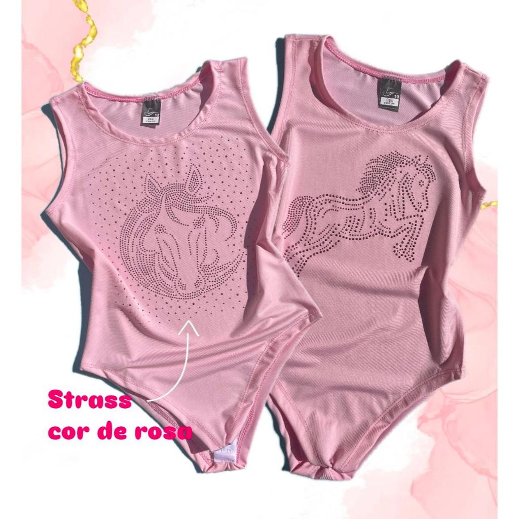 Body Infantil Regata Country Strass Brilho Pedraria Boiadeira Cavalos Cowgirl