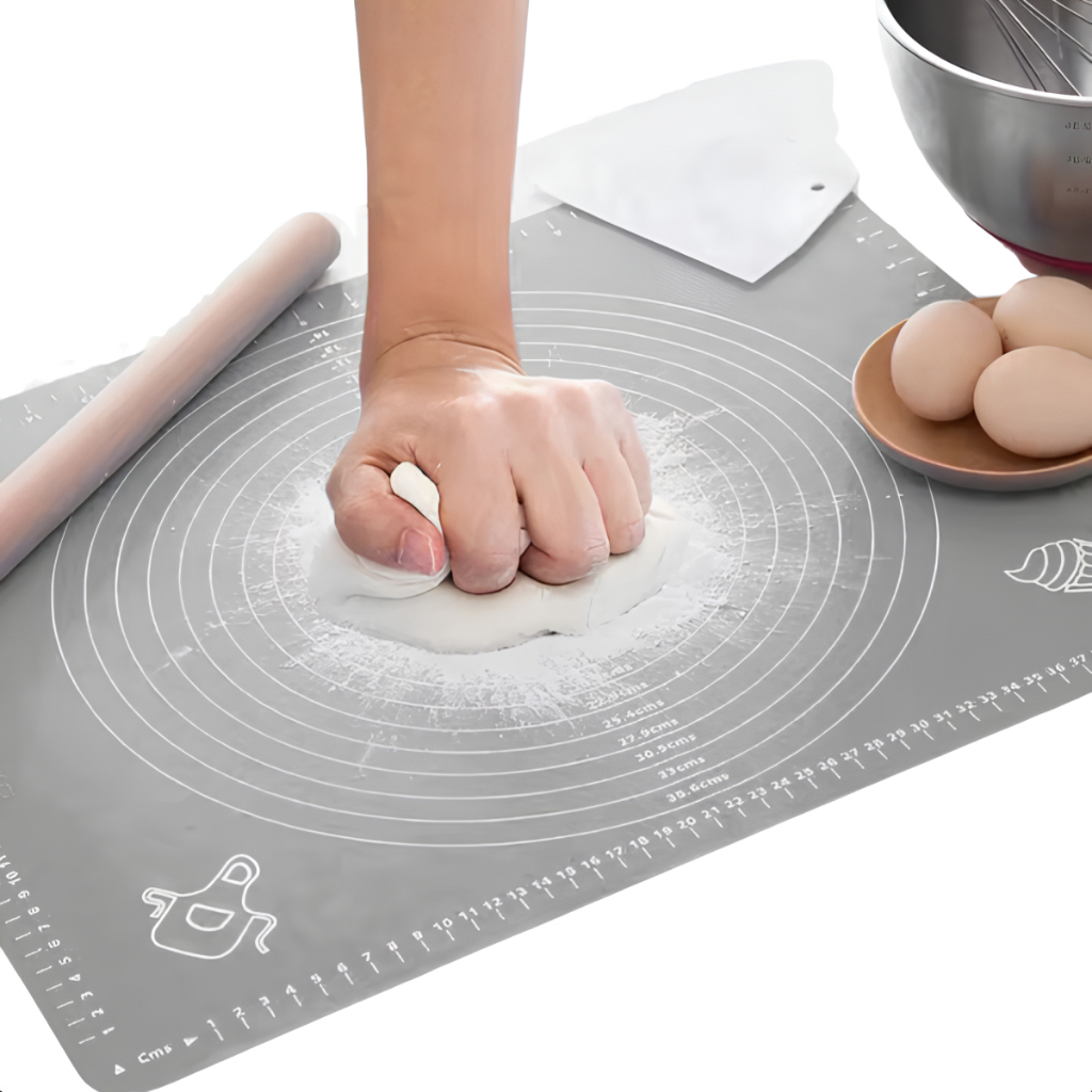 Tapete Culinário Silicone Confeiteiro Massas Bolos 40 X 50cm