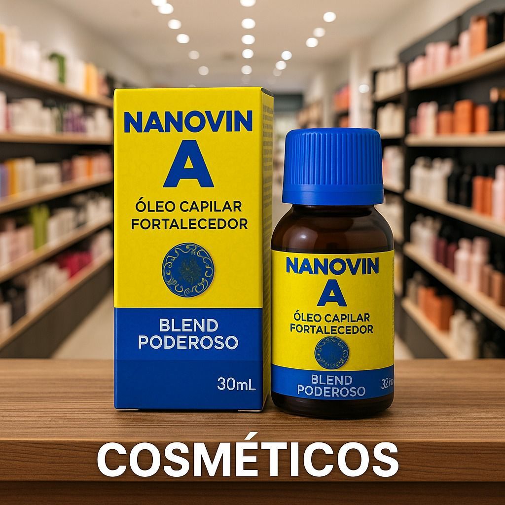 NANOVIN A BLEND PODEROSO ESSENTIALS 30 ML CRESCE CABELO em Oferta na Shopee