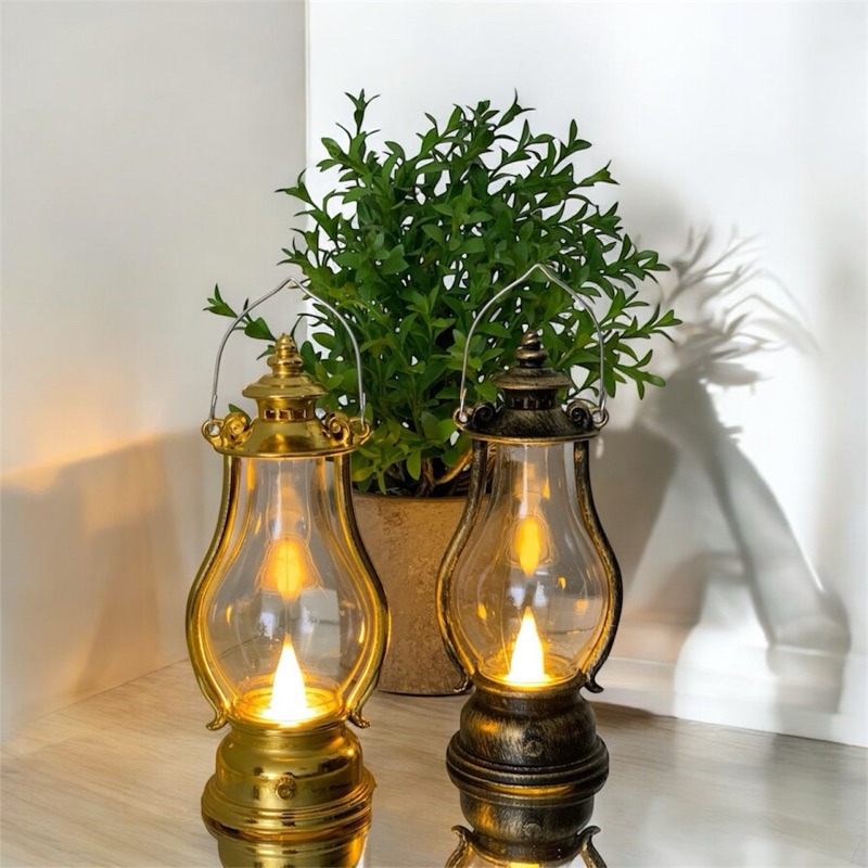 Lanterna Lampião Luminária 15 cm com Vela a Bateria Importado em Oferta na Shopee