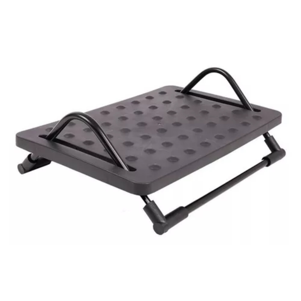 Apoio Para Pés Massageador Regulável Confortec para seu escritório em Oferta na Shopee