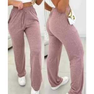 Calça Pantalona tecido Lanzinha Cintura Alta com bolso super quentinho pra inverno envio rapido