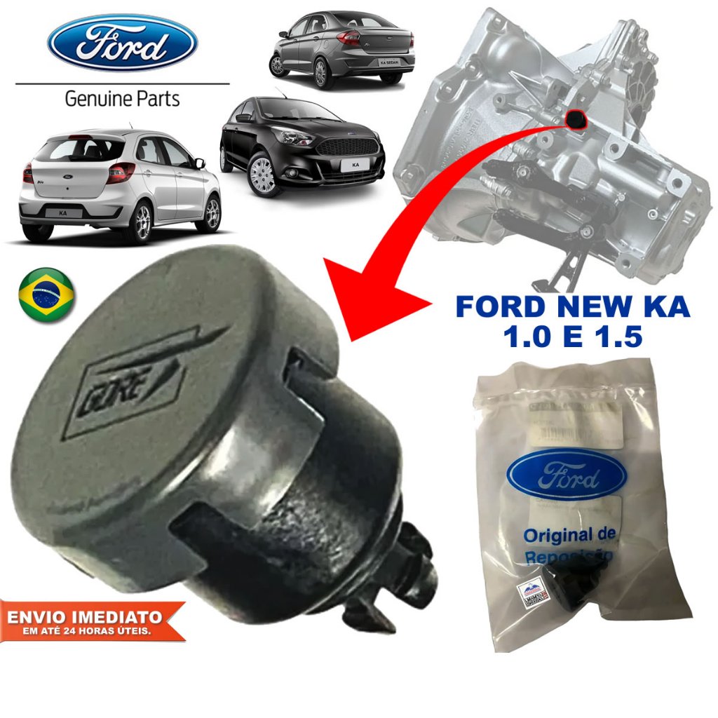 Respiro Tampão Da Caixa De Câmbio Original Ford Ka 1.0 1.5 Após 2018 Novo com Nota Fiscal e Garantia em Oferta na Shopee