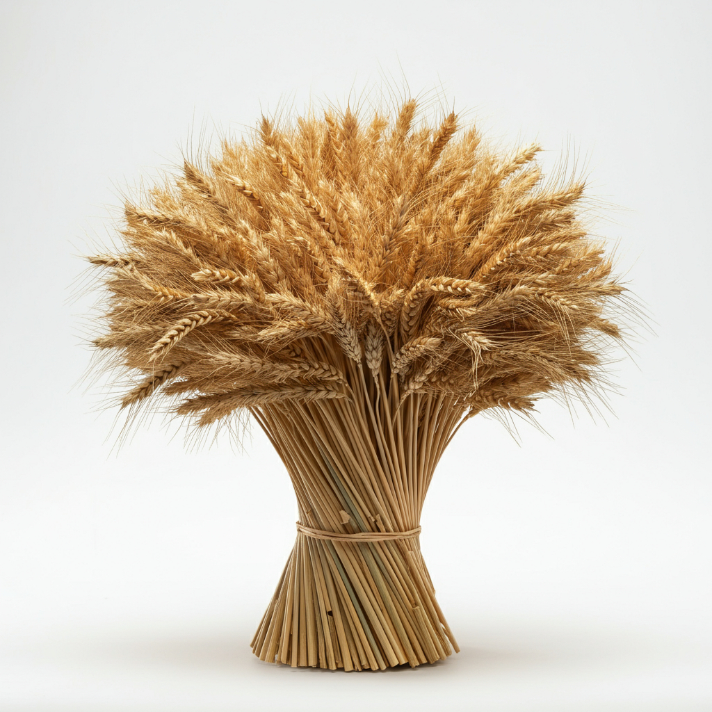 Hastes de Trigo Seco para Decoração Criativa