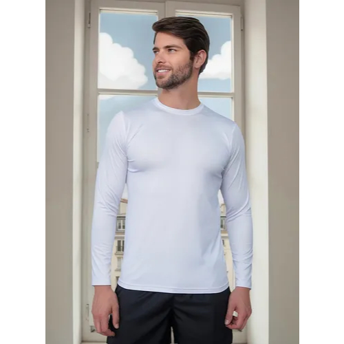 Camiseta Blusa Manga Longa UV Qualidade Premium Proteção Térmica Solar Respirável