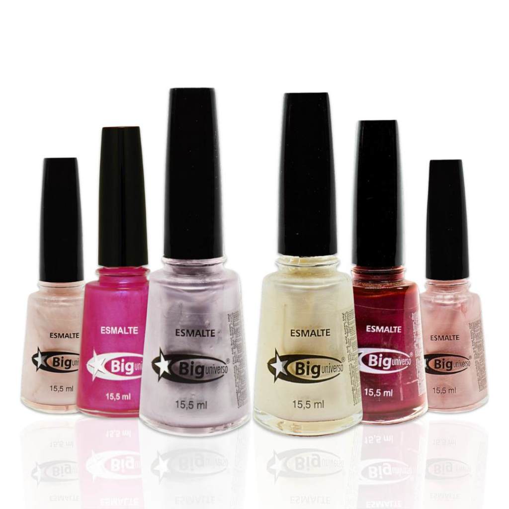 Big Universo Esmalte de Unhas Cintilante 15,5ml Alta Cobertura e Brilho Esmaltações Elegantes