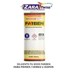 Thinner Diluente PU 8000 Farben 900ml